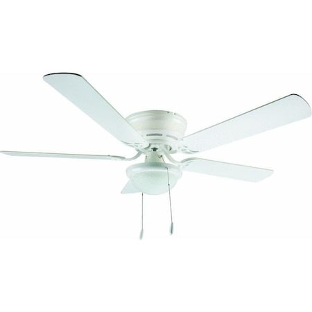 White 52 Ceiling Fan With Light